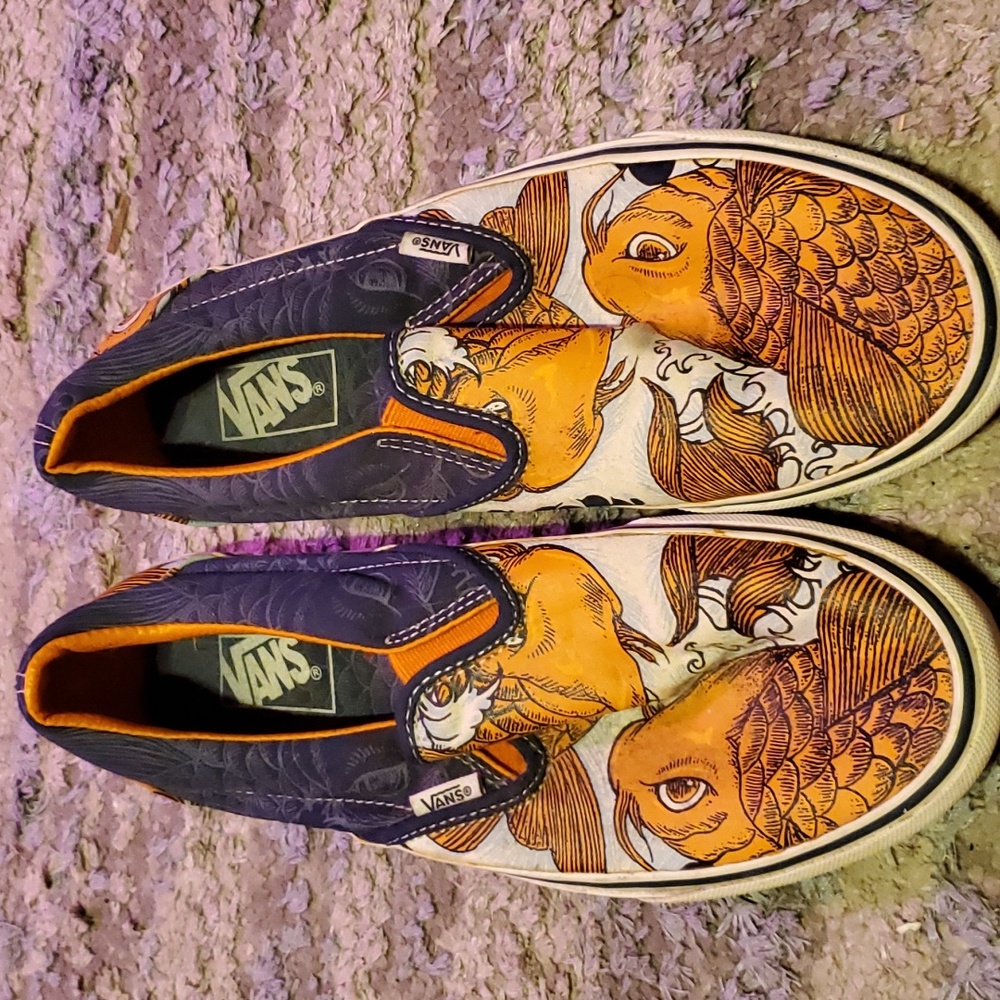 koi fish vans